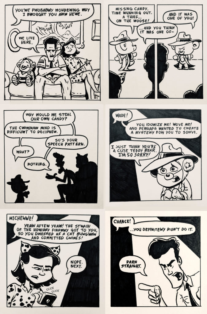 Detective Honeybear and the Tale of the Tricky Treats, Page 4